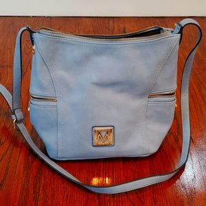 Mia K cross Body bag with matching wallet